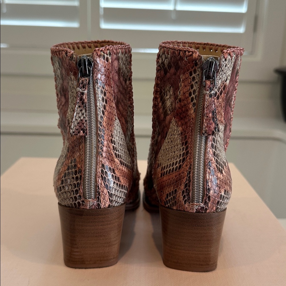 Alexandre Birman Benta Python Bootie - Picture 3 of 12